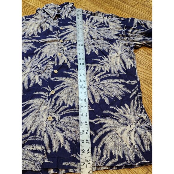 Vintage Polo Jeans Ralph Lauren Hawaiian Shirt Short Sleeves - Picture 4 of 6